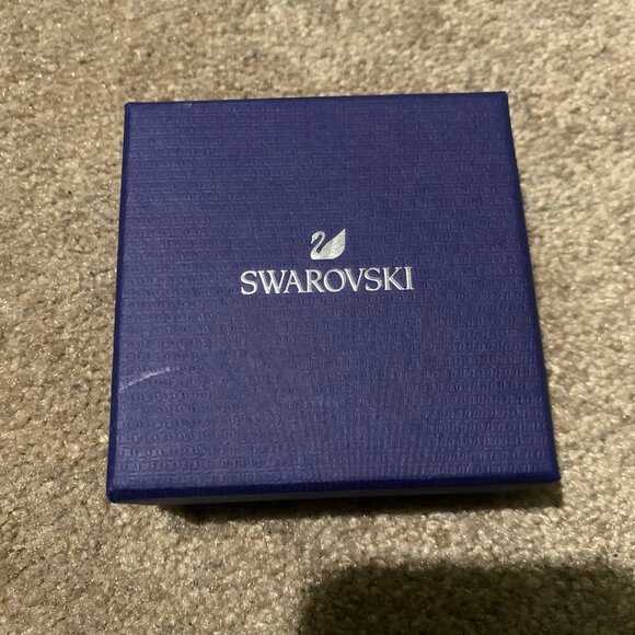 Swarovski Swan Signum Pendant Necklace - Rose Gold Tone Plated (New) - Picture 8 of 9